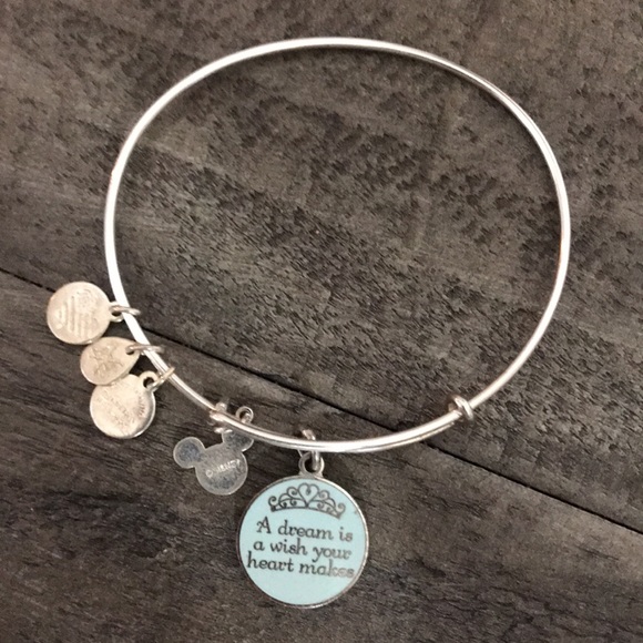 Alex and Ani Jewelry - Disney Parks Alex and Ani Cinderella Bangle Bracelet
